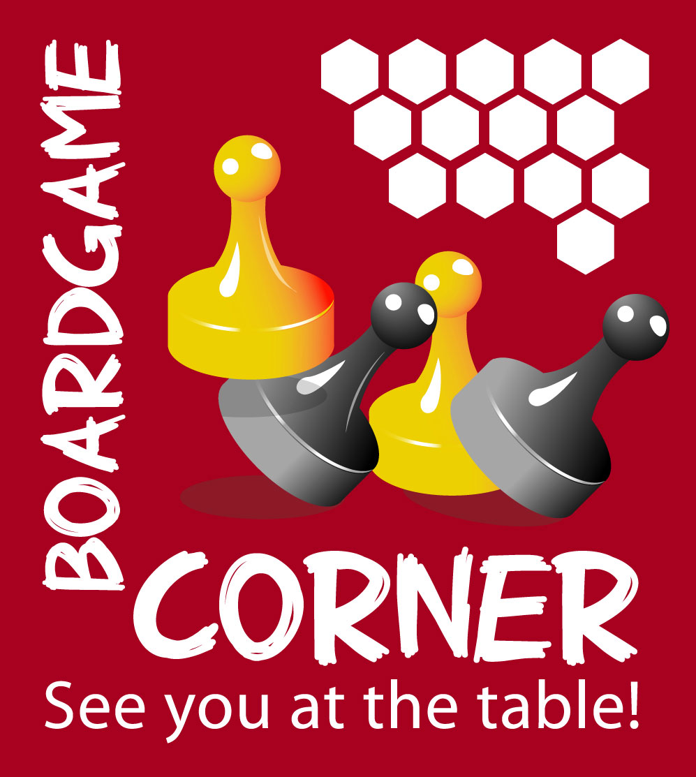 Board games Podcast. Corner game